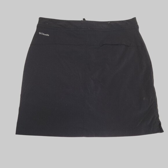 Columbia Womens Black Skort Size 6 Medium With Built-In Liner Active Wear 2422 - Picture 2 of 8